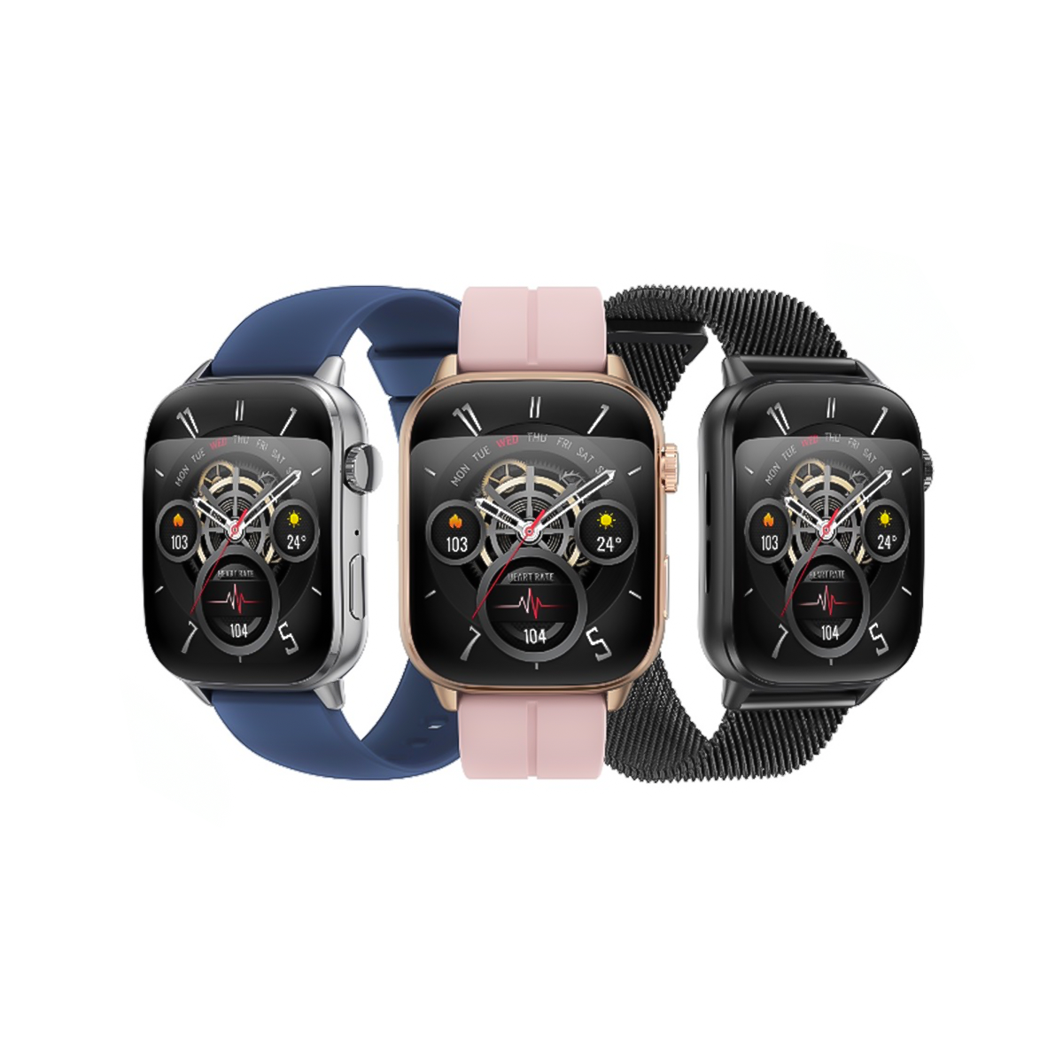 Smartwatch Reloj Inteligente S6 Pro Diseño Premium Ultradelgado Bluetooth 5.2  con Correas Intercambiables