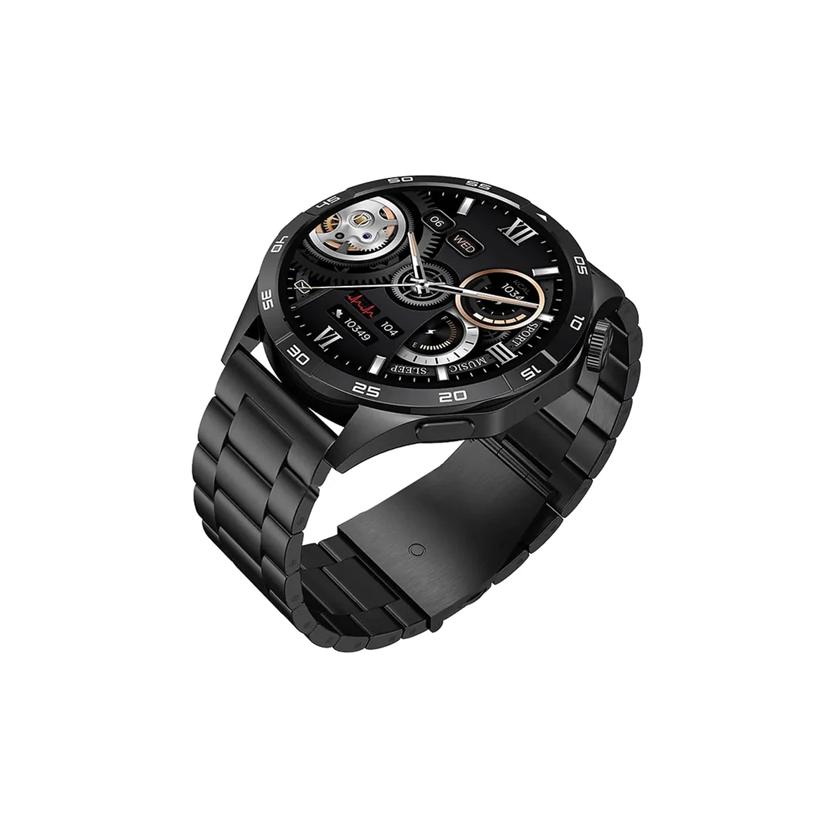 Smartwatch Diseño Clasico Power G-Tide Resistente al Agua para iPhone y Android con Correas Intercabiables