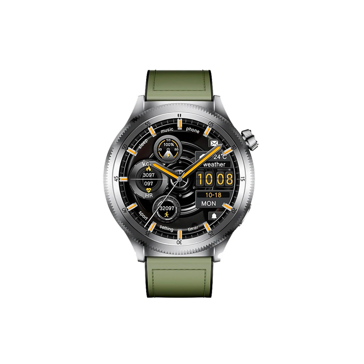 Smartwatch Reloj Inteligente R8 Pro Diseño Elegante  Resistente al Agua IP67 con Sensores de Salud