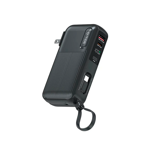 Bateria Portatil POWERBANK Traveler 1 Ideal para Viajes Carga Rápida con 3 Cables Integrados