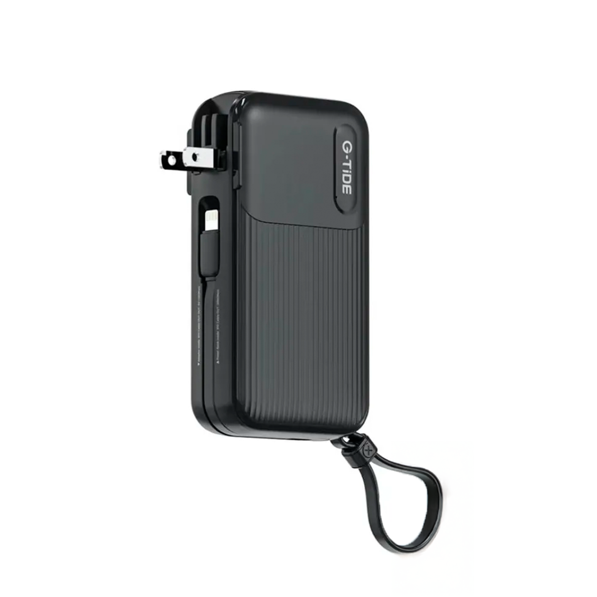 Bateria Portatil POWERBANK Traveler 1 Ideal para Viajes Carga Rápida con 3 Cables Integrados