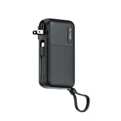 Bateria Portatil POWERBANK Traveler 1 Ideal para Viajes Carga Rápida con 3 Cables Integrados