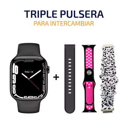 Smartwatch Mujer Gtide Style Resistente al Agua IP68 Fitness con Correas Intercambiables