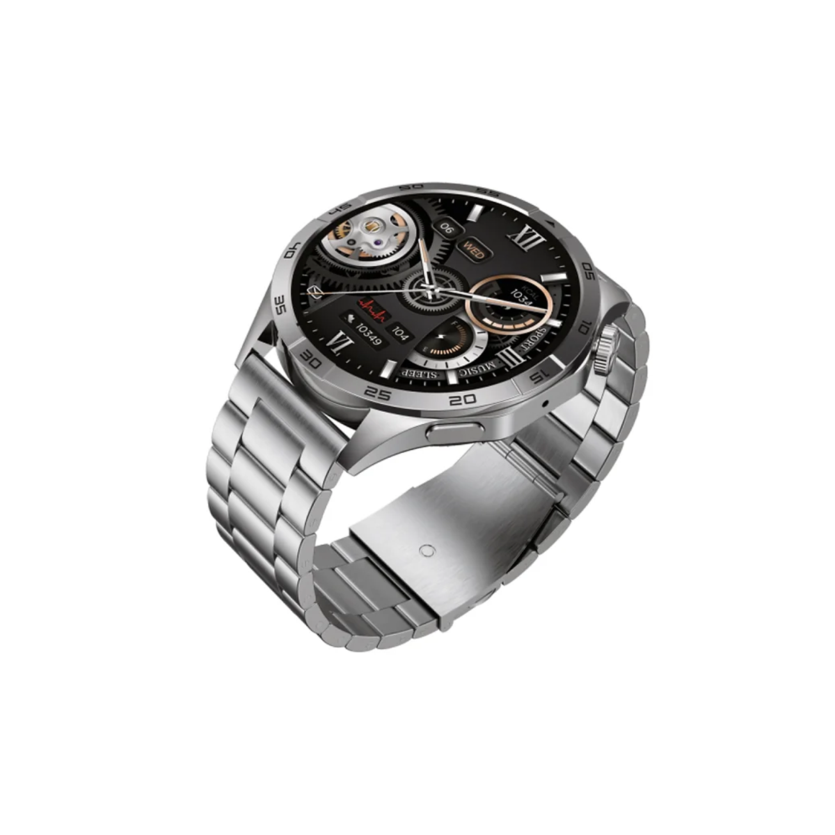 Smartwatch Diseño Clasico Power G-Tide Resistente al Agua para iPhone y Android con Correas Intercabiables