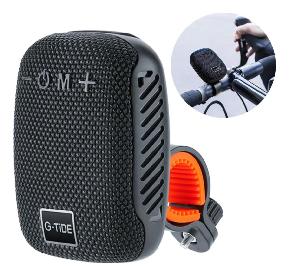 Bocina Bluetooth G-tide Sv01 con Soporte para Bici o Moto